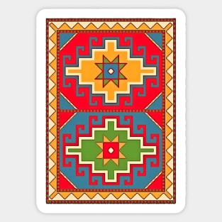 Armenian Folk Art 10 Sticker